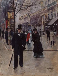 Auf dem Boulevard